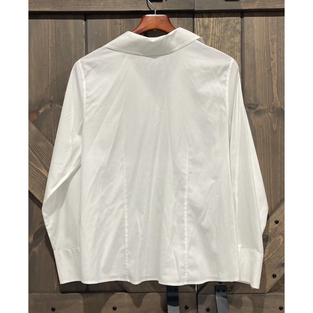 Talbots Button Down Wrinkle Resistant Stretch Whi… - image 7